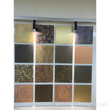 Marble Color 2.5mm-4mm Aluminum Perforated Sheet